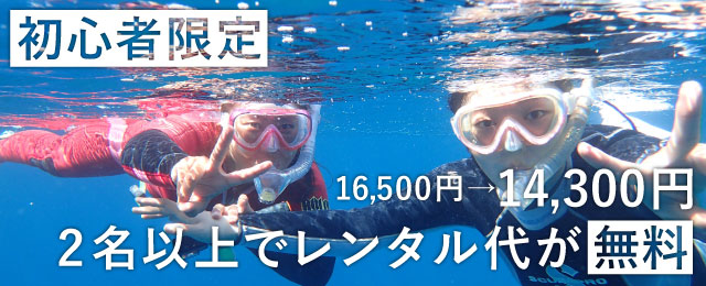 沖縄PADIダイビングライセンス取得のおすすめ2日間コース